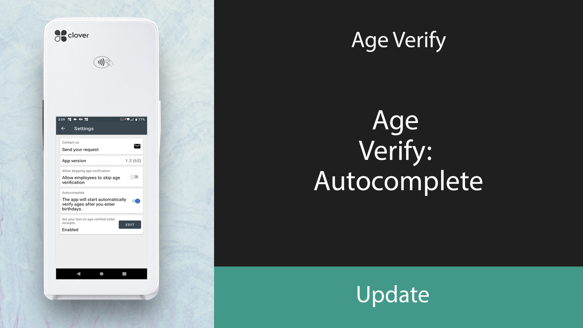 Age Verify: Autocomplete – PayPlaxe