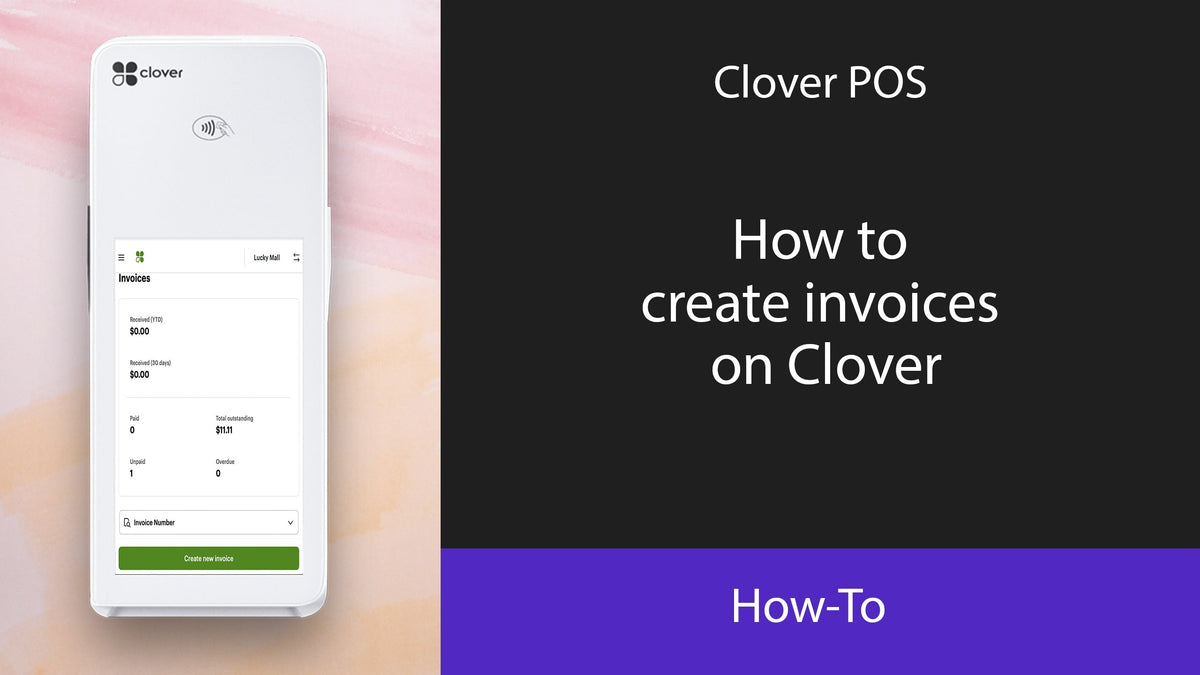 How to create invoices on Clover – PayPlaxe