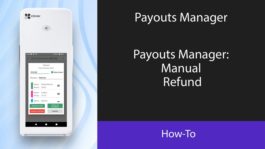 Payouts Manager: Manual Refund