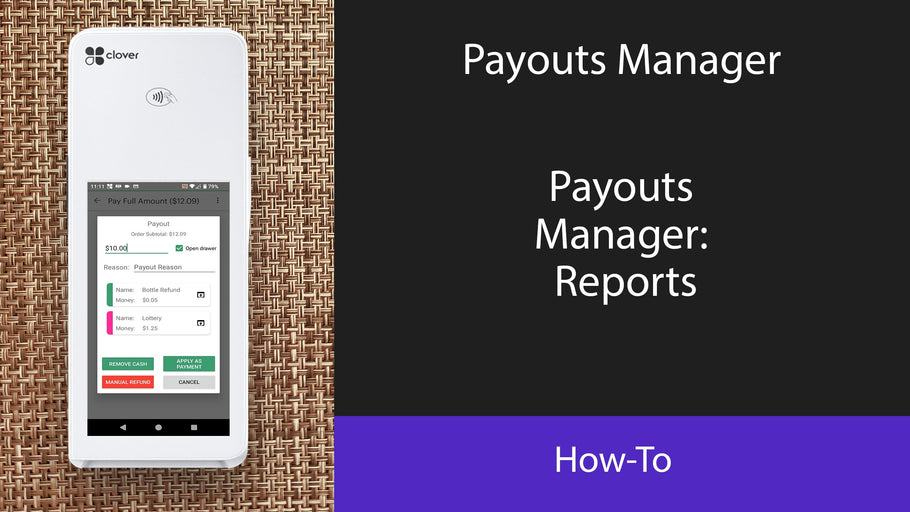 Payouts Manager: Reports