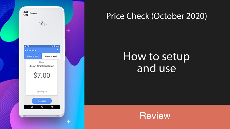 Price Check: How to setup and use? (October 2020)