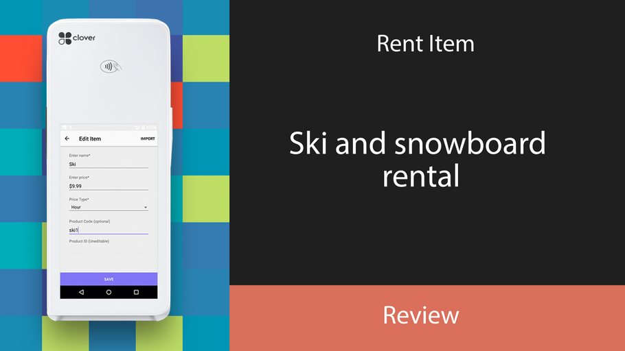 Rent Item - Ski and snowboard rental