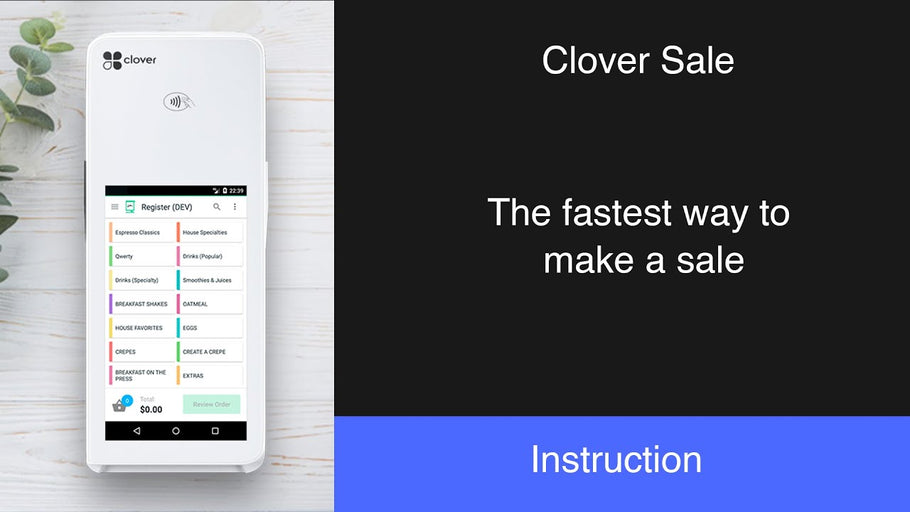 Clover Sale: The fastest way to make a sale
